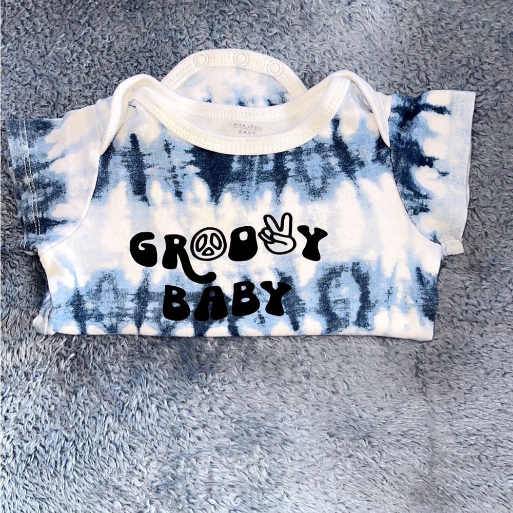 Custom made baby onesie, size 3-6 months!